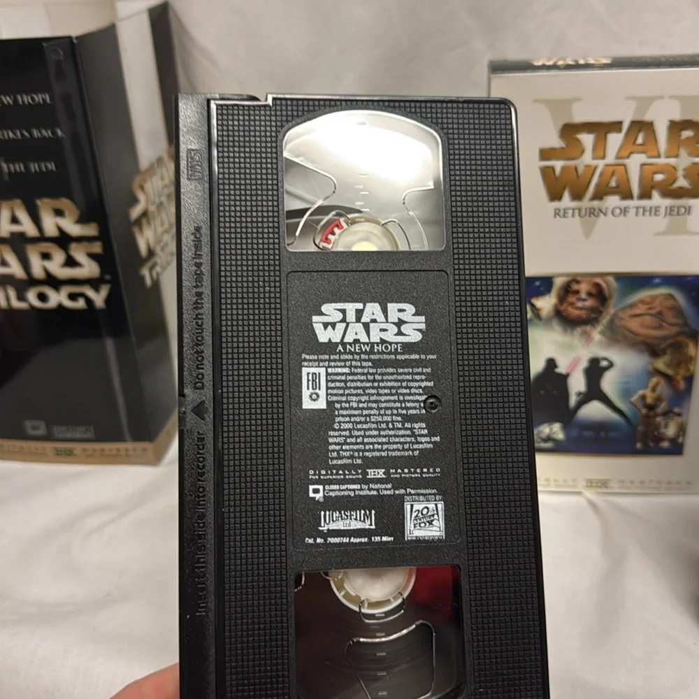 Star Wars VHS trilogy